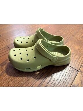 Simply Southern Clogs Olive Green Women 8 Mens 6 Slip On NWT